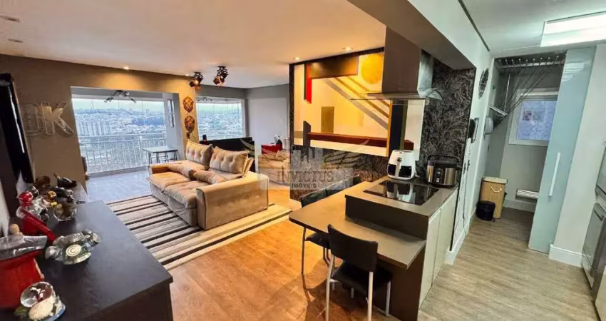 Apartamento com 2 quartos no condomínio terraços do campestre para comprar, 77m² - campestre, santo andré/sp.