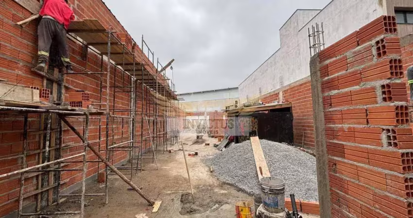 Galpão comercial em fase de construção para alugar, 400m² - bairro prosperidade, são caetano do sul/sp.