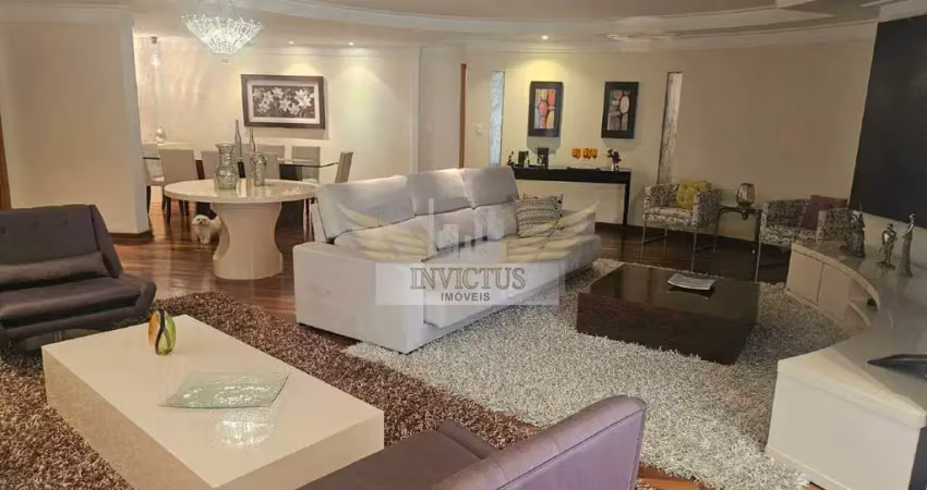 Apartamento mobiliado com 3 suítes no condomínio toulouse lautrec para alugar, 216m² - vila bastos, santo andré/sp.