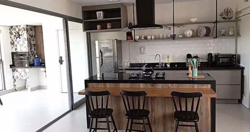 Apartamento com 3 quartos à venda no Jardim Belmar, Guarujá 