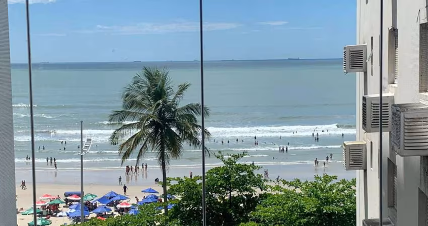Apartamento locação 3 dormitórios frente ao mar Praia Pitangueiras