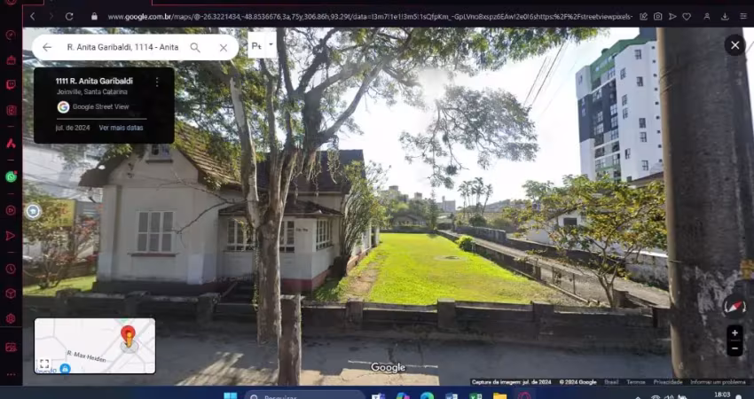 Terreno à venda na Rua Anita Garibaldi, 1114, Anita Garibaldi, Joinville