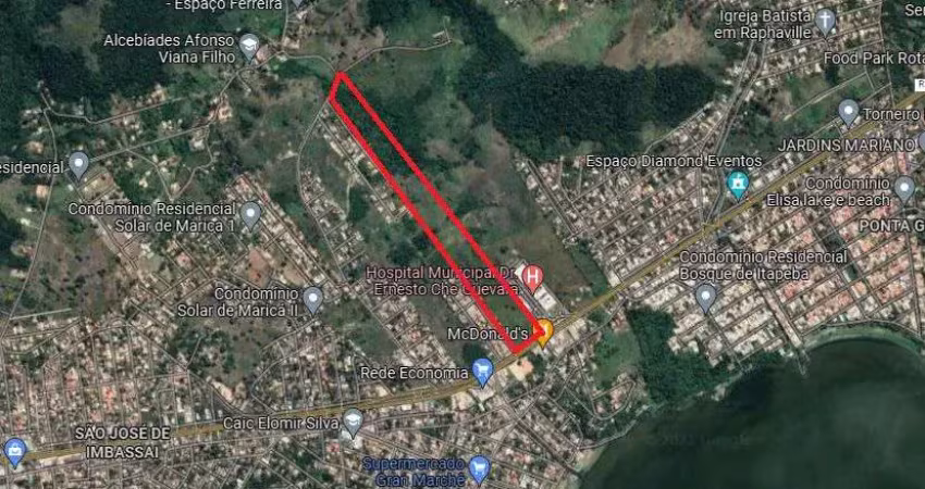 Área à venda, 131000 m² por R$ 14.000.000,00 - São José do Imbassaí - Maricá/RJ