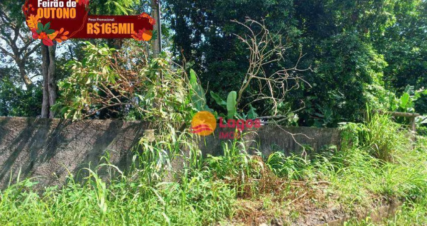 Terreno à venda, 450 m² por R$ 175.000,00 - Recanto de Itaipuaçu - Maricá/RJ