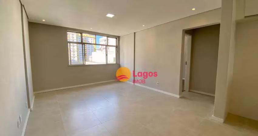 Apartamento reformado com 2 dormitórios à venda, 75 m² por R$ 590.000 - Icaraí - Niterói/RJ