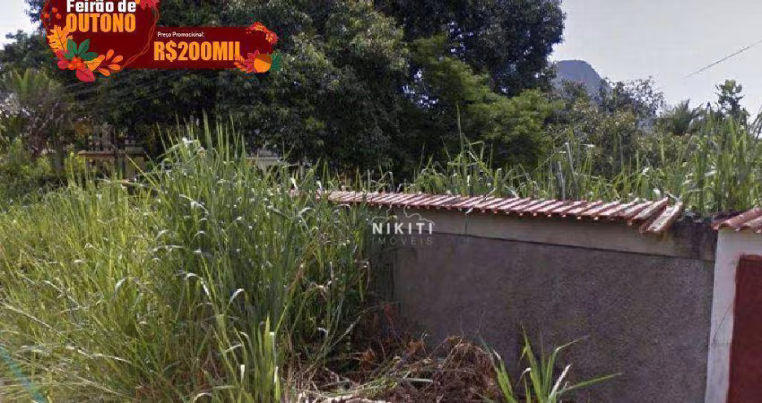 Terreno de 1600 m² por R$ 210.000,00 - Itaupuaçu - RJ