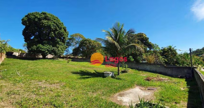 Terreno à venda, 1000 m² por R$ 590.000,00 - Cajueiros (Itaipuaçu) - Maricá/RJ