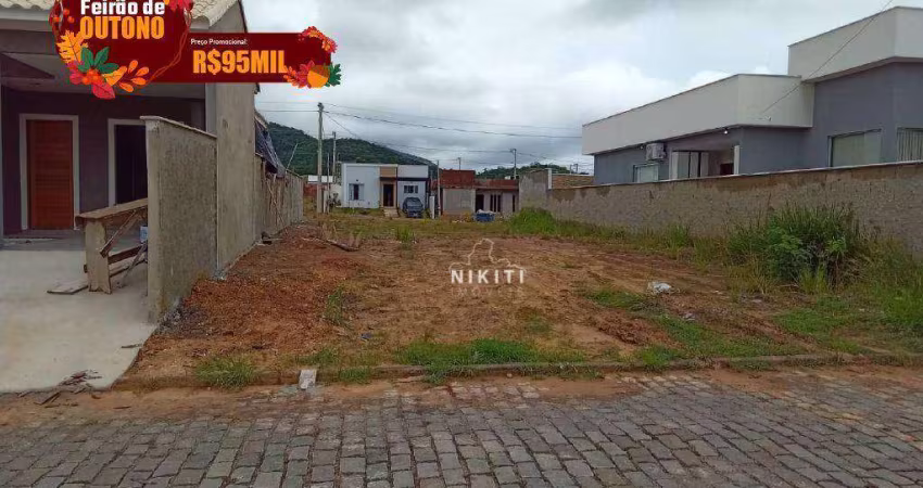 Terreno à venda, 240 m² por R$ 113.000,00 - Ubatiba - Maricá/RJ
