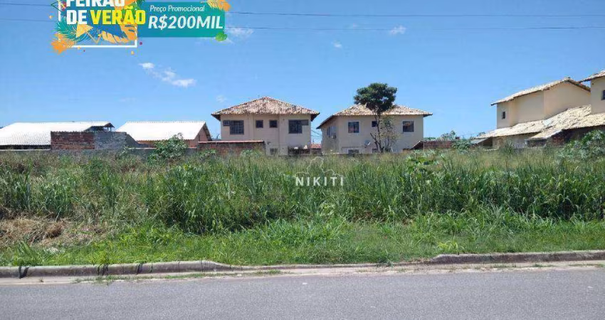 Terreno à venda, 360 m² por R$ 190.000,00 - Itapeba - Maricá/RJ