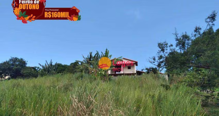 Terreno à venda, 848 m² por R$ 160.000,00 - Flamengo - Maricá/RJ