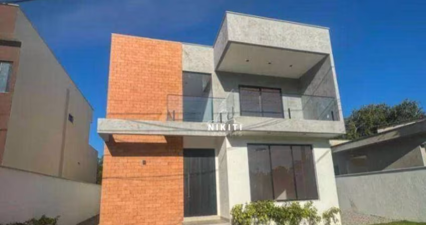 Casa com 4 dormitórios à venda, 208 m² por r$ 1.200.000,00 - ubatiba - maricá/rj