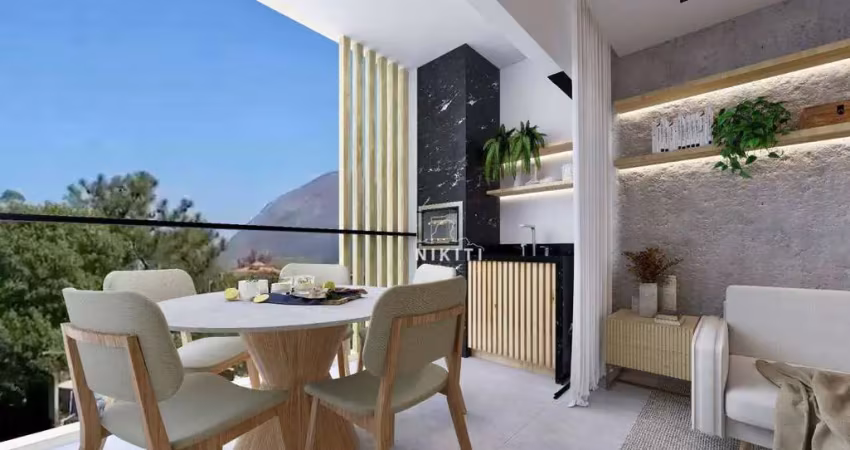 Apartamento com 2 dormitórios à venda, 62 m² à partir de r$ 395.000 - barroco (itaipuaçu) - maricá/rj