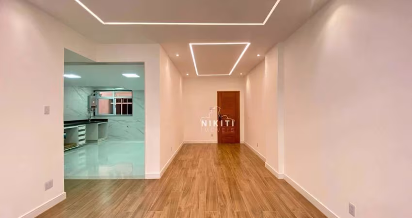 Apartamento na 1 quadra da Praia com 3 dormitórios à venda, 110 m² por R$ 1.050.000 - Icaraí - Niterói/RJ