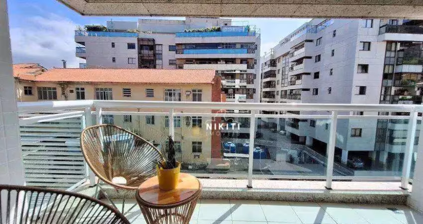 Apartamento com 3 dormitórios à venda, 95 m² por r$ 980.000,00 - charitas - niterói/rj