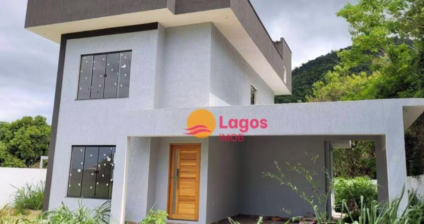 Casa com 3 dormitórios à venda, 143 m² por R$ 520.000,00 - Ubatiba - Maricá/RJ