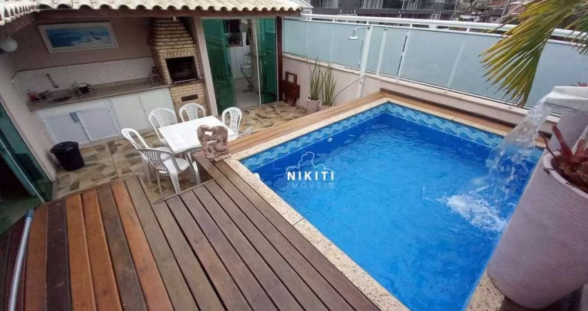 Cobertura com 2 dormitórios à venda, 170 m² por R$ 1.175.000,00 - Icaraí - Niterói/RJ