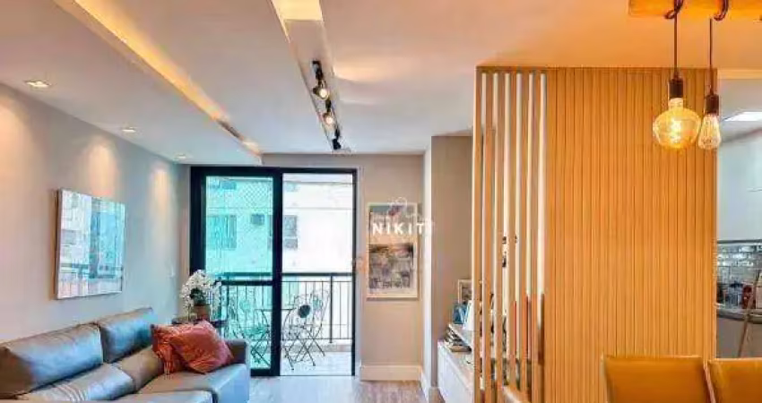 Apartamento com 3 dormitórios à venda, 110 m² por r$ 960.000 - vital brasil - niterói/rj