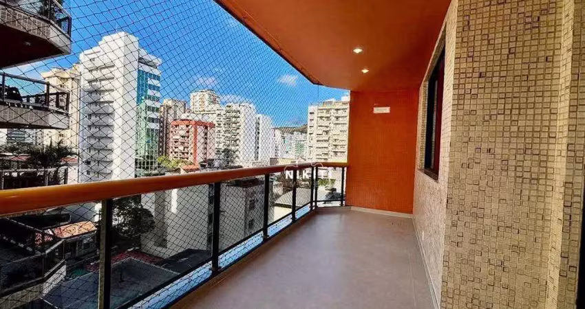 Apartamento com 4 dormitórios à venda, 140 m² por r$ 1.620.000,00 - icaraí - niterói/rj