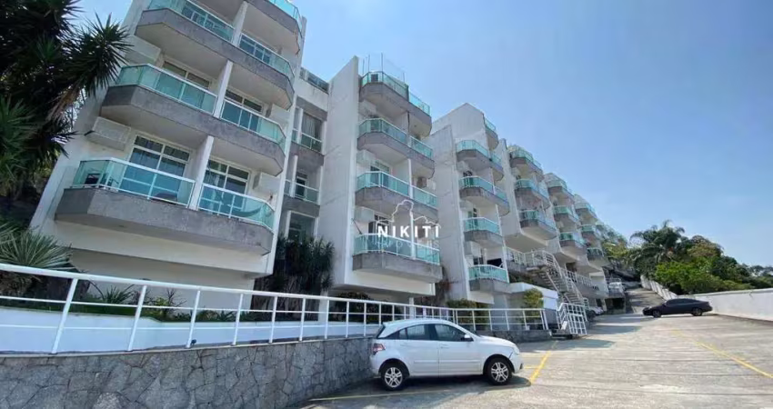 Cobertura com 1 dormitório à venda, 112 m² por r$ 630.000,00 - camboinhas - niterói/rj