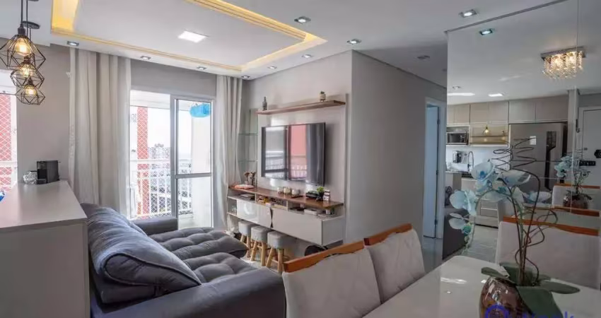 Apartamento com 2 dormitórios à venda, 56 m² por r$ 480.000 - centro - diadema/sp