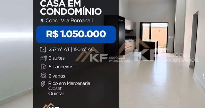 Casa em condomínio á venda - vila romana i - ribeirão preto / sp
