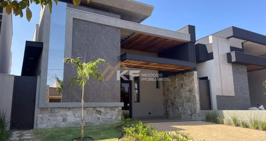 Casa em Condomínio Residencial Valência Túria - Nova com 3 Suítes e closet
