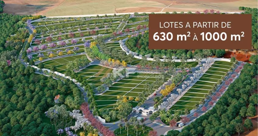 Terreno à venda Condomínio Alto Luxo e Exclusivo -  Villagio Carmen Steffens -  Vila do Golf