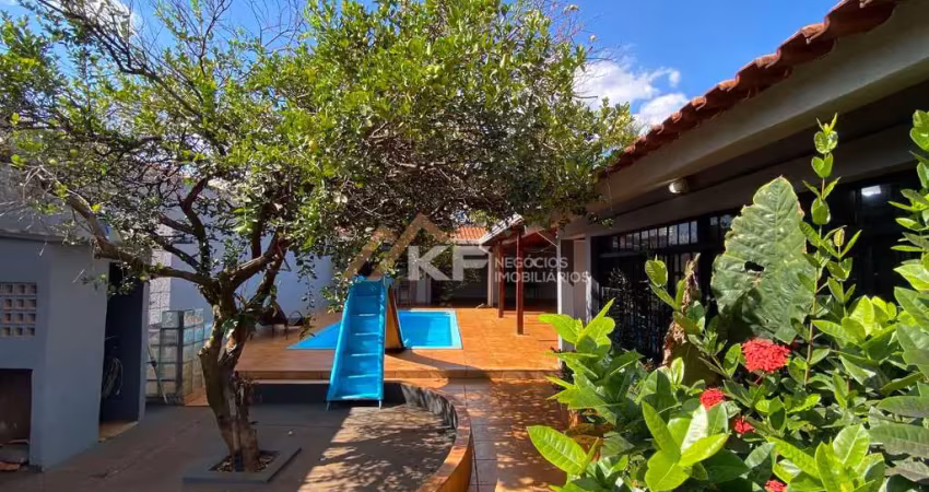 Casa com piscina e espaço gourmet, no jardim novo mundo ribeirão preto/sp