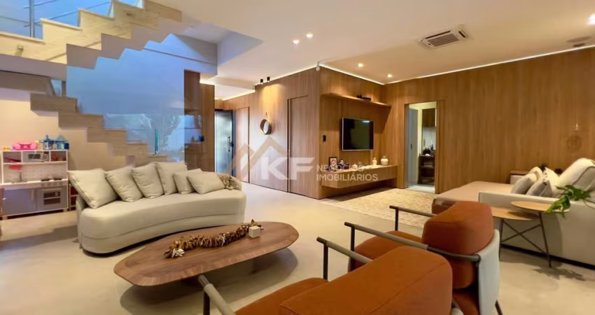 Casa Sobrado Condomínio Santa Monica II - 3 Quartos suítes - Escrítório - Piscina aquecida - 255m²  Ribeirão Preto