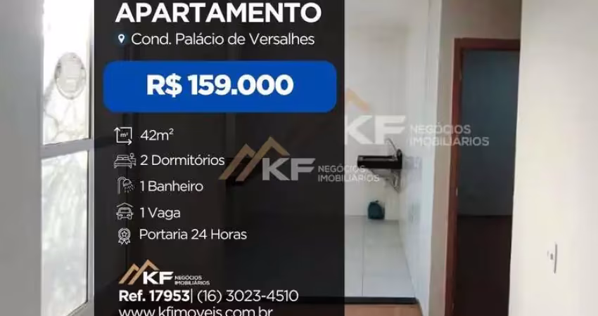Apartamento à venda - condominio palácio versalhes-bairro reserva real -rieirão preto-sp