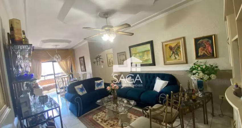 Apartamento com 2 dormitórios à venda, 80 m² por r$ 510.000,00 - vila guilhermina - praia grande/sp
