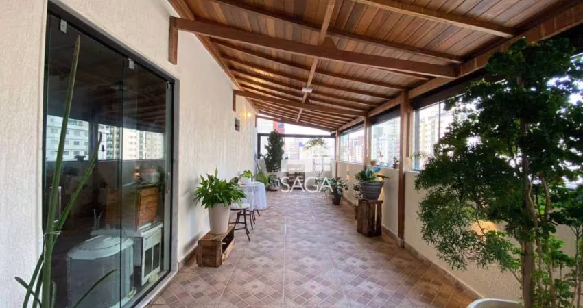 Cobertura com 4 dormitórios à venda, 219 m² por R$ 850.000,00 - Aviação - Praia Grande/SP