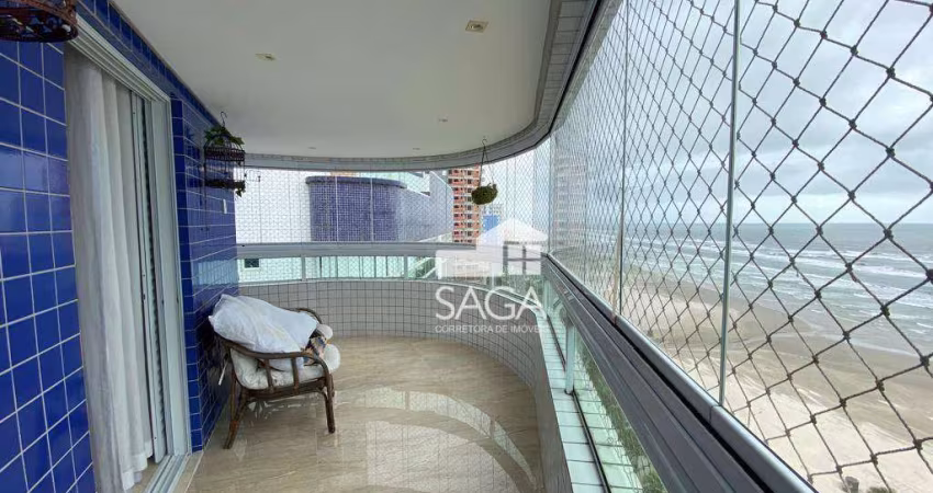 Apartamento com 3 dormitórios à venda, 112 m² por R$ 690.000,00 - Maracanã - Praia Grande/SP