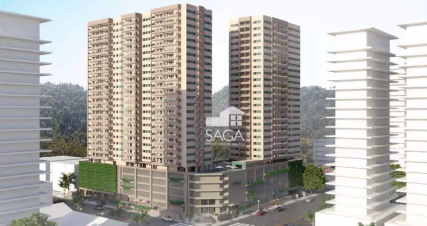 Apartamento com 3 dormitórios à venda, 109 m² por r$ 1.107.648,33 - canto do forte - praia grande/sp