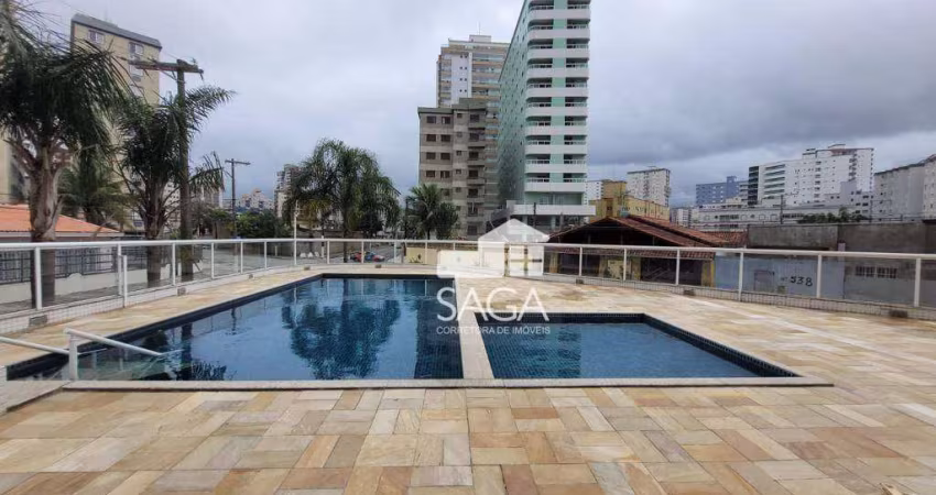 Apartamento com 1 dormitório à venda, 43 m² por R$ 320.000,00 - Caiçara - Praia Grande/SP