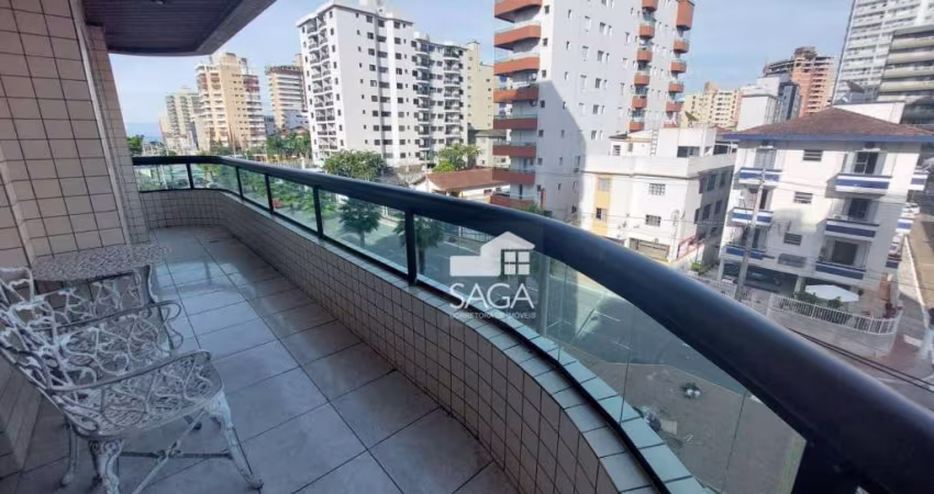 Apartamento com 2 dormitórios à venda, 85 m² por R$ 480.000,00 - Vila Guilhermina - Praia Grande/SP