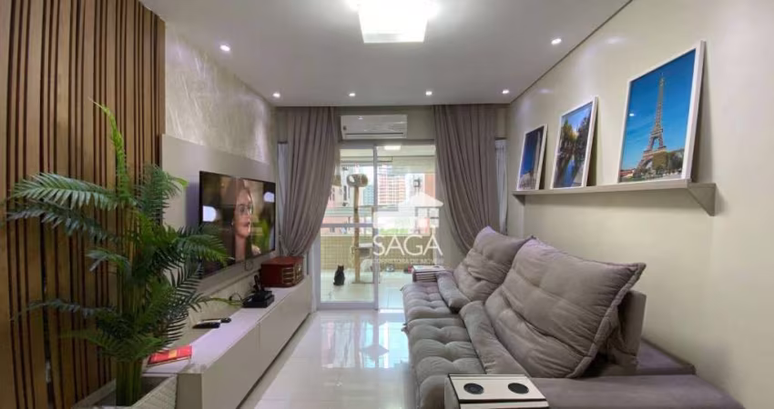 Apartamento com 2 dormitórios à venda, 87 m² por R$ 720.000,00 - Canto do Forte - Praia Grande/SP