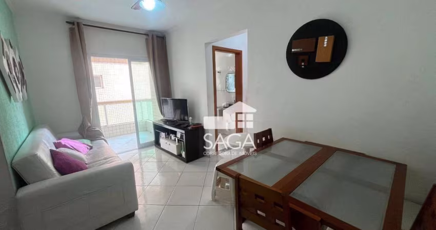 Apartamento com 1 dormitório à venda, 43 m² por R$ 360.000,00 - Aviação - Praia Grande/SP