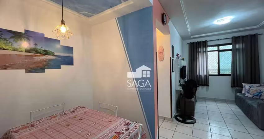 Apartamento com 1 dormitório à venda, 48 m² por r$ 235.000,00 - vila guilhermina - praia grande/sp