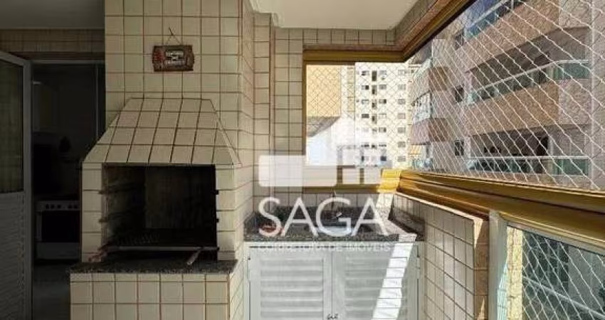 Apartamento com 2 dormitórios à venda, 87 m² por R$ 540.000,00 - Aviação - Praia Grande/SP