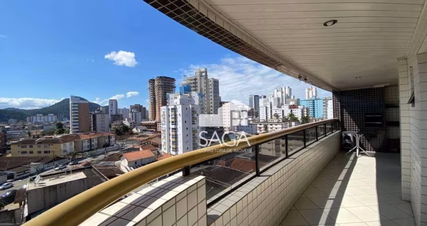 Apartamento com 2 dormitórios à venda, 64 m² por R$ 435.000,00 - Vila Guilhermina - Praia Grande/SP