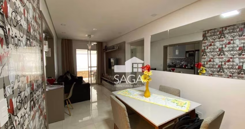 Apartamento com 2 dormitórios à venda, 88 m² por R$ 625.000,00 - Vila Guilhermina - Praia Grande/SP