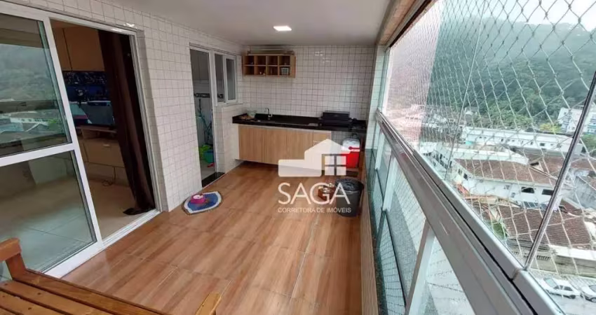 Apartamento com 3 dormitórios à venda, 119 m² por r$ 898.000,00 - canto do forte - praia grande/sp
