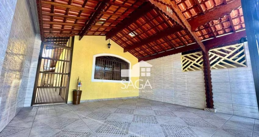 Casa com 2 dormitórios à venda, 89 m² por R$ 370.000,00 - Vilamar - Praia Grande/SP