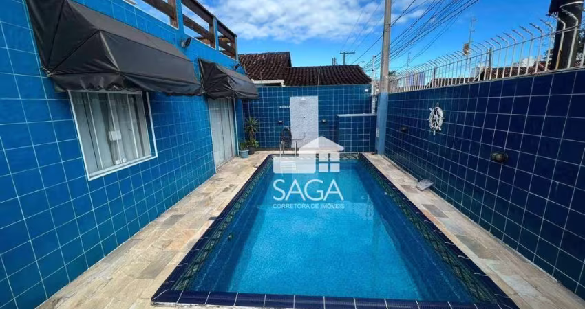 Casa com 3 dormitórios à venda, 142 m² por R$ 550.000,00 - Maracanã - Praia Grande/SP
