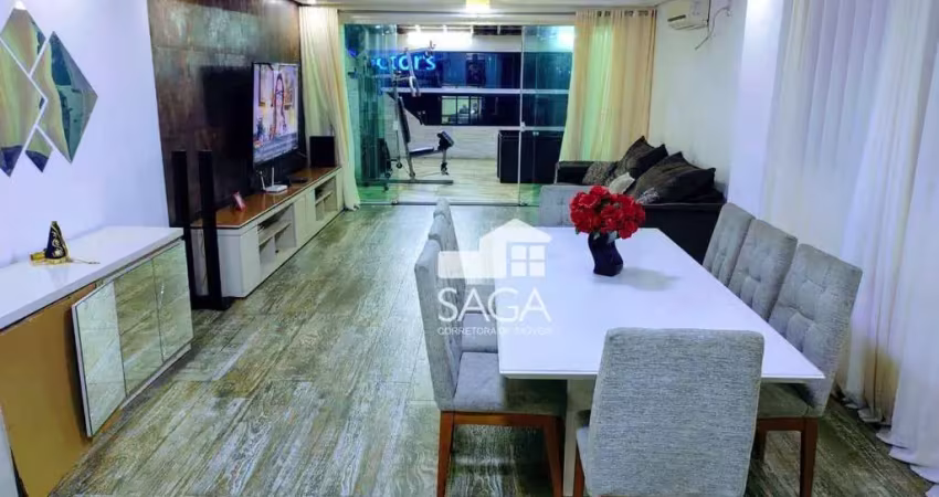 Casa com 3 dormitórios à venda, 240 m² por r$ 1.890.000,00 - boqueirão - praia grande/sp