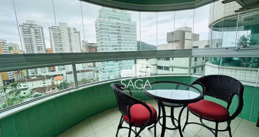 Apartamento com 3 dormitórios à venda, 136 m² por R$ 798.000,00 - Canto do Forte - Praia Grande/SP