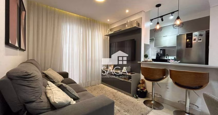 Apartamento com 2 dormitórios à venda, 63 m² por R$ 435.000,00 - Vila Guilhermina - Praia Grande/SP