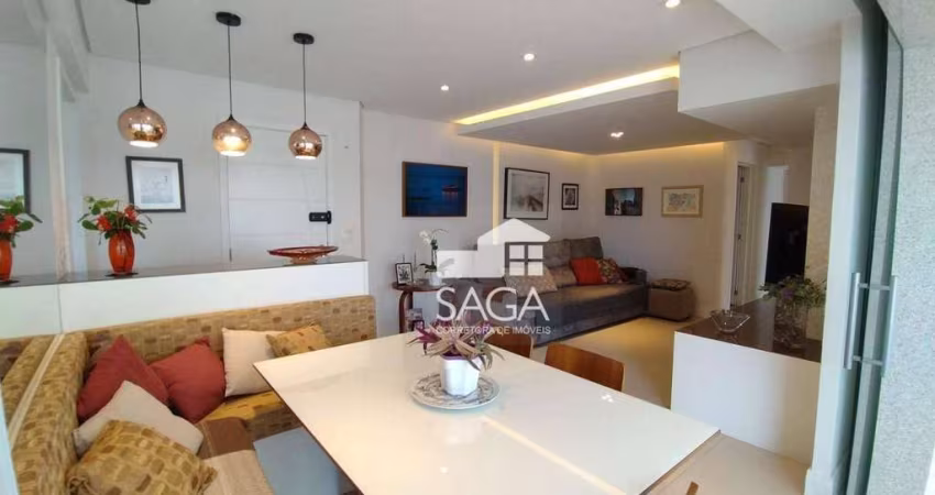 Apartamento com 3 dormitórios à venda, 129 m² por R$ 1.750.000,00 - Canto do Forte - Praia Grande/SP