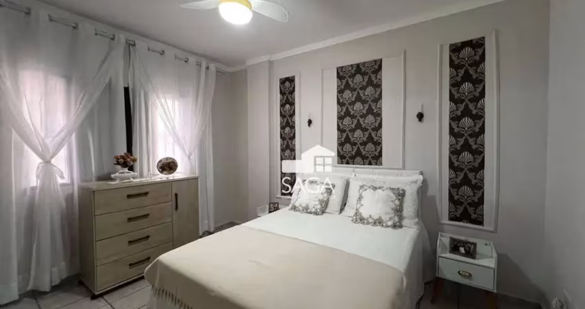 Apartamento com 1 dormitório à venda, 52 m² por r$ 279.000,00 - vila guilhermina - praia grande/sp